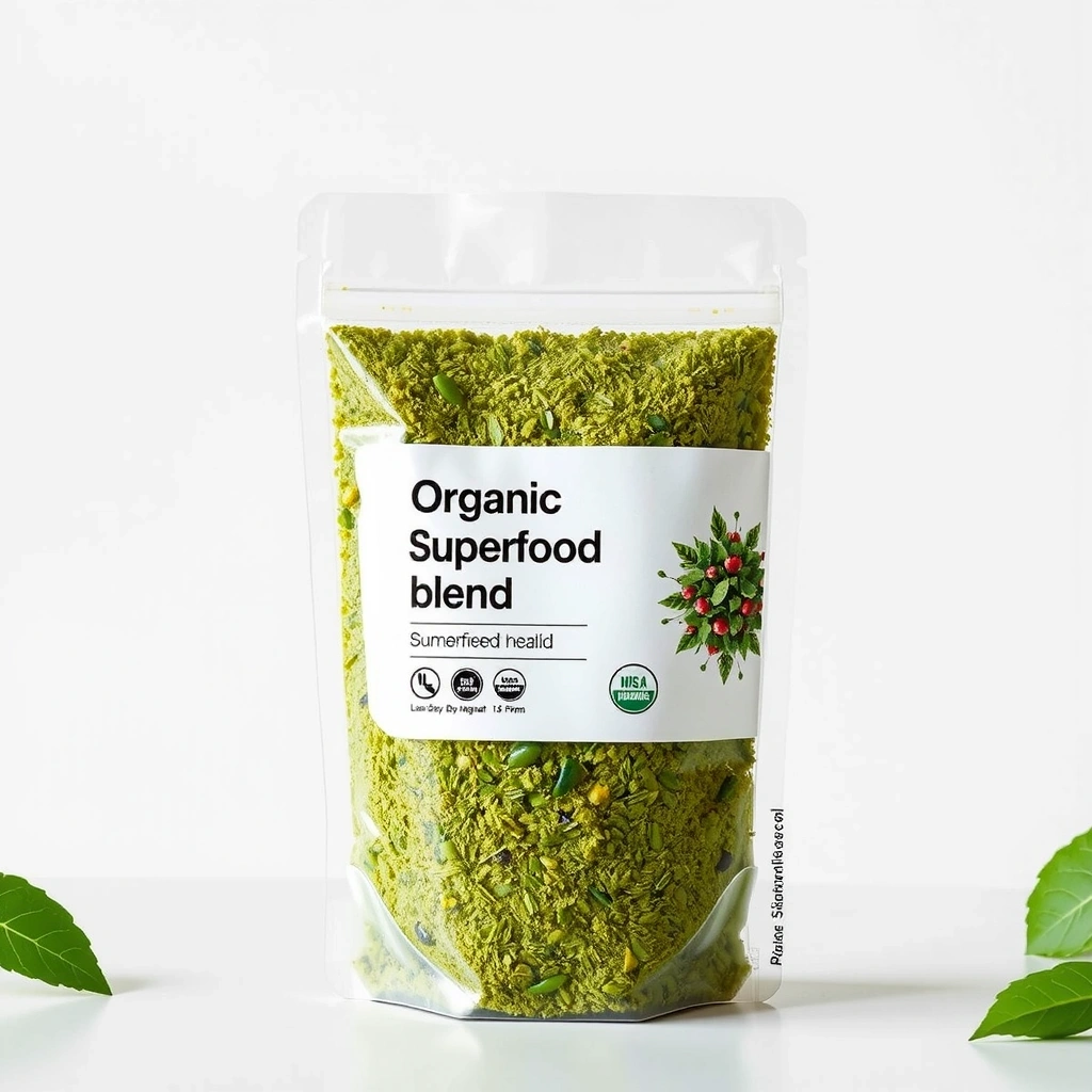 Organic Superfood Blend front view